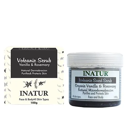 Inatur Volcanic Sand Scrub 100g